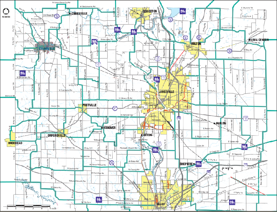 Wisconsin Bicycle Routes